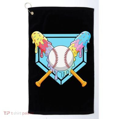Cool Sport Baseball Home Plate Drip With Sprinkles Drip Golf Towel