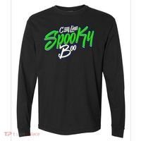 Celina Spooky Boo Comfort Colors Heavyweight Long Sleeve T-Shirt thumb 0