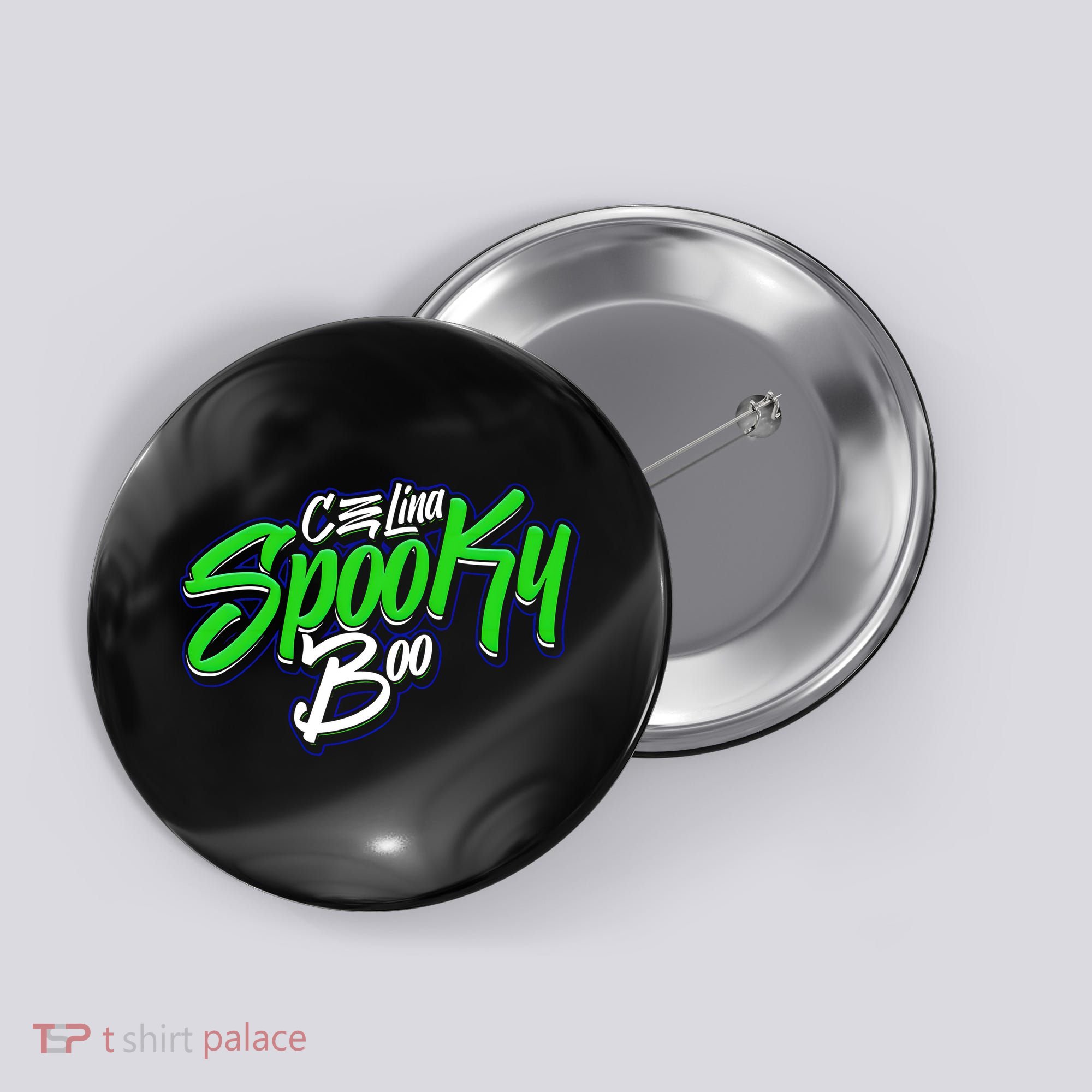 Celina Spooky Boo Button