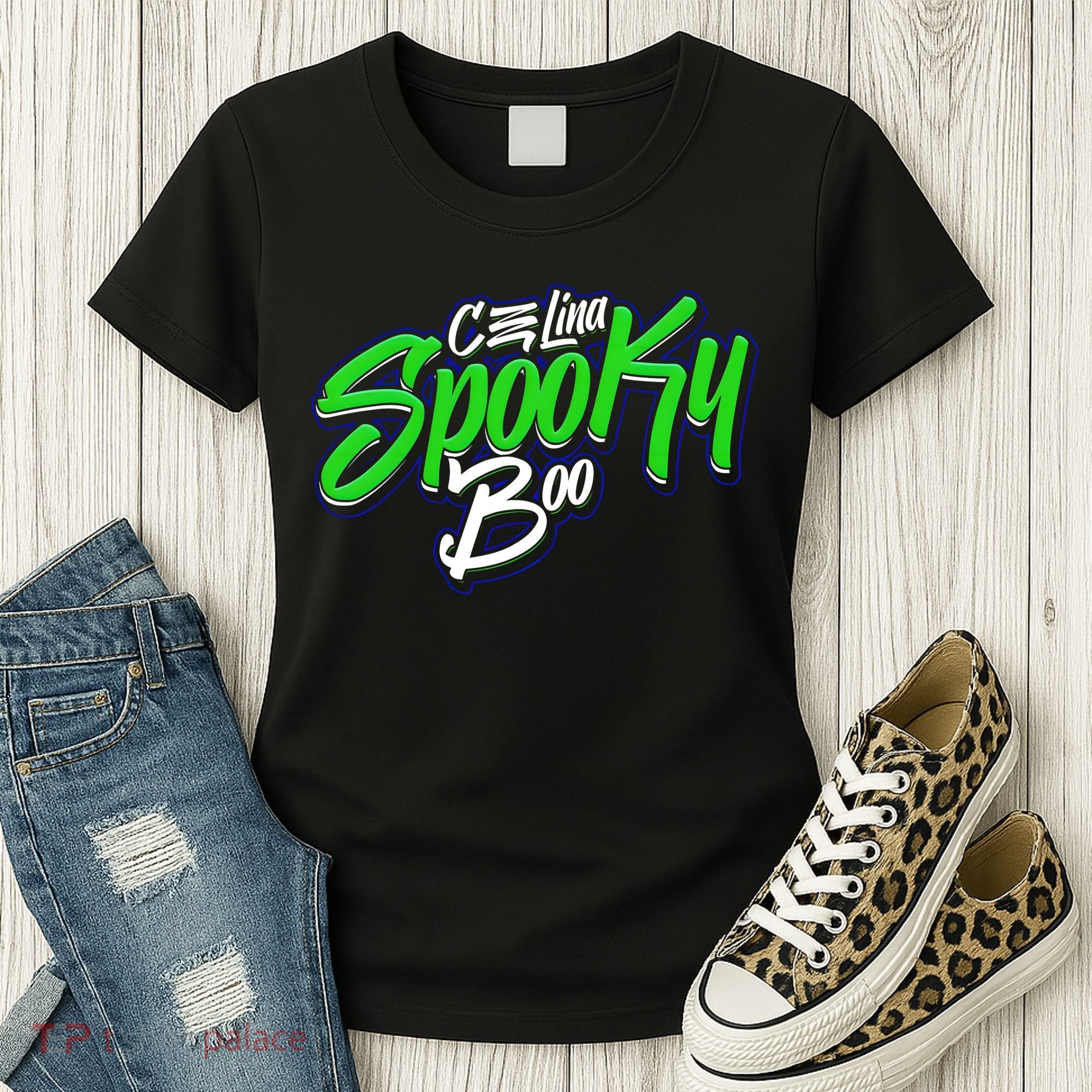 Celina Spooky Boo Women's T-Shirt