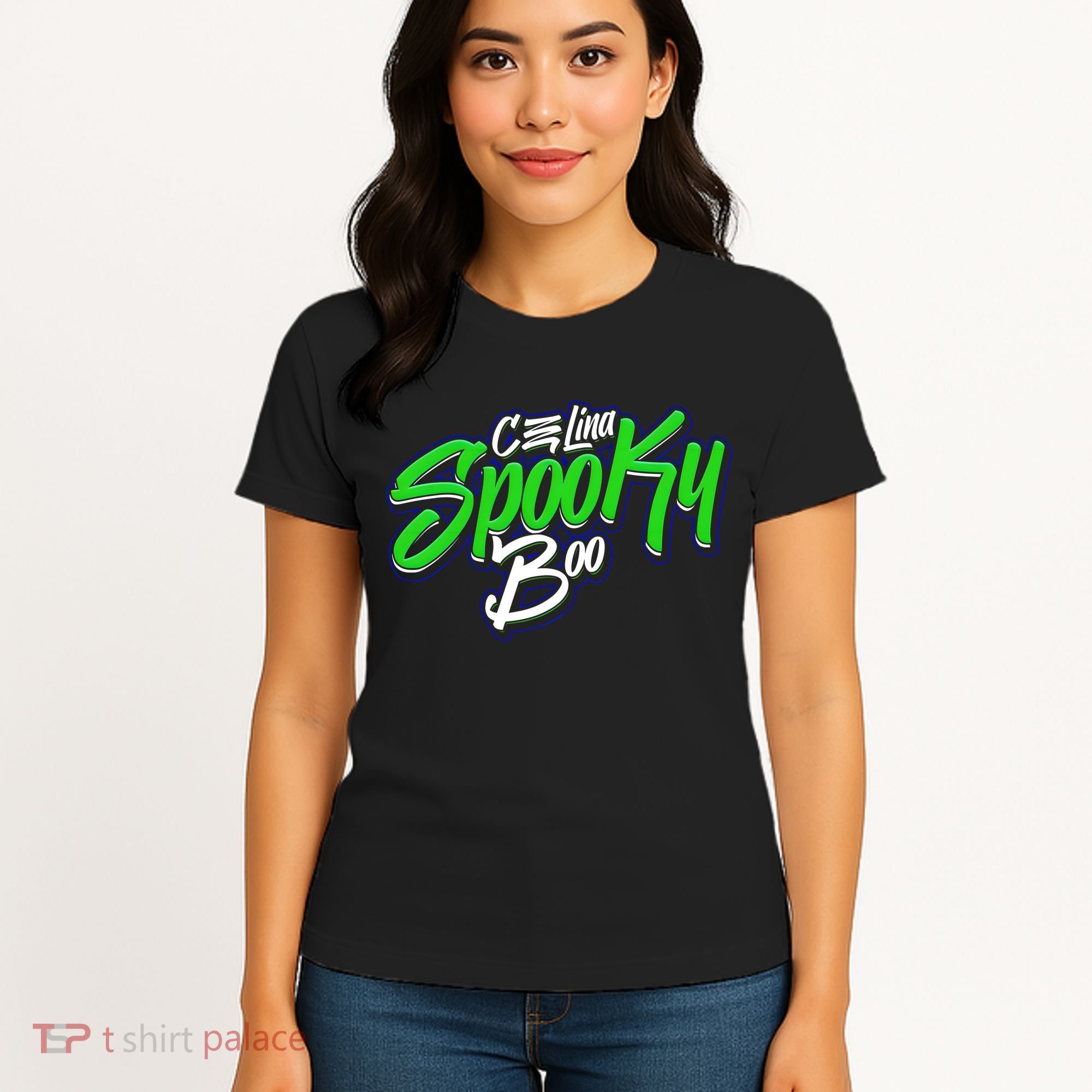 Celina Spooky Boo Women's T-Shirt