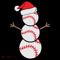 Christmas Snowman Baseball Santa Hat Xmas Coffee Mug thumb 5