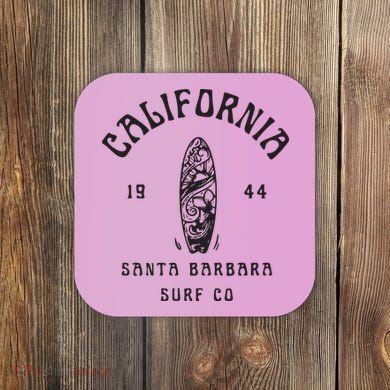 California Santa Barbara Surf Co Coaster
