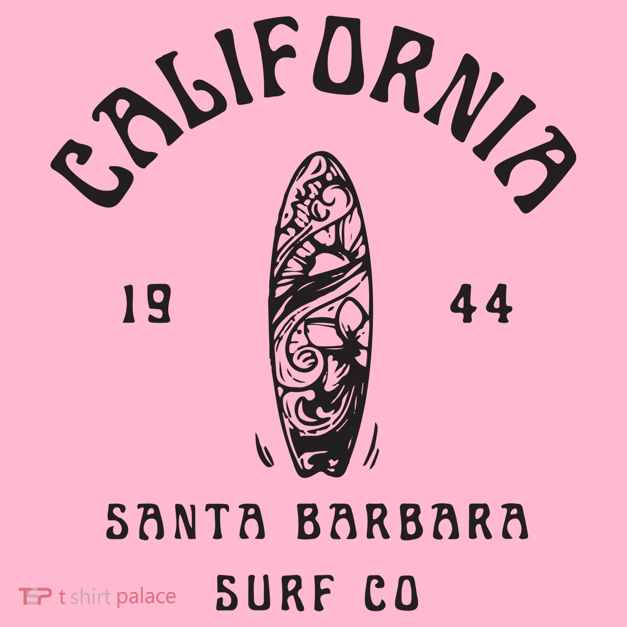 California Santa Barbara Surf Co Coaster
