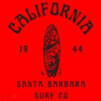 California Santa Barbara Surf Co Santa Hat thumb 1