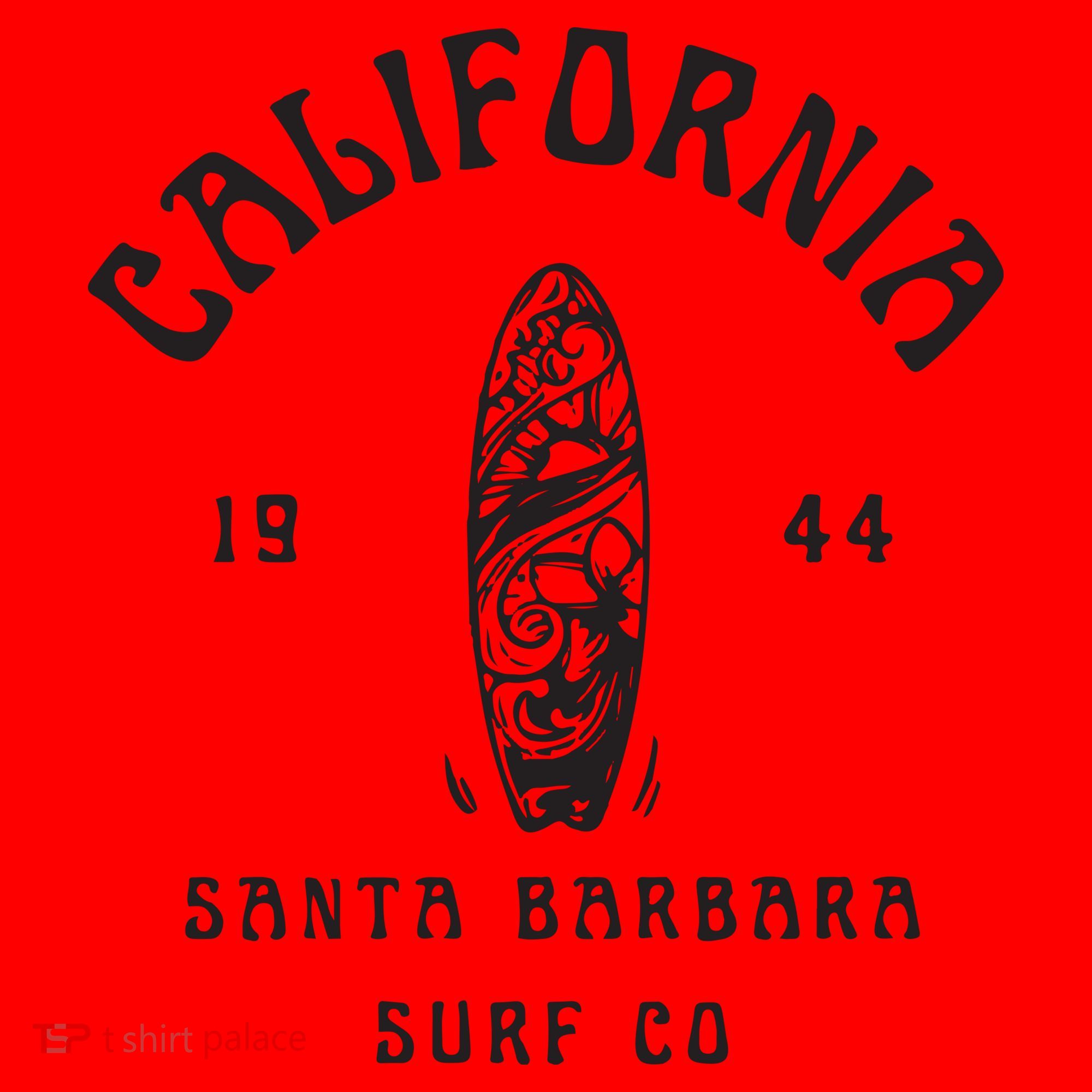 California Santa Barbara Surf Co Santa Hat