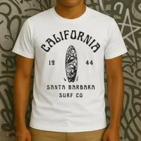 California Santa Barbara Surf Co T-Shirt thumb 3