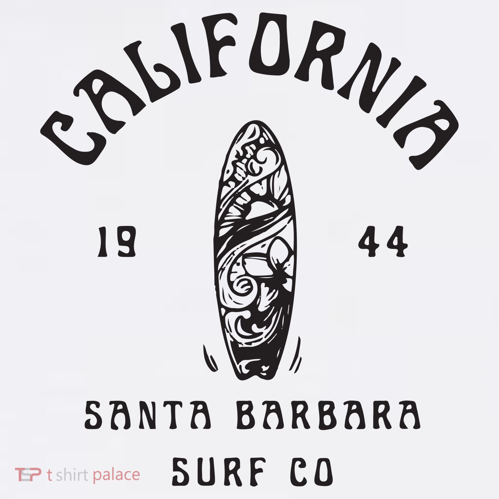 California Santa Barbara Surf Co Women's Hoodie