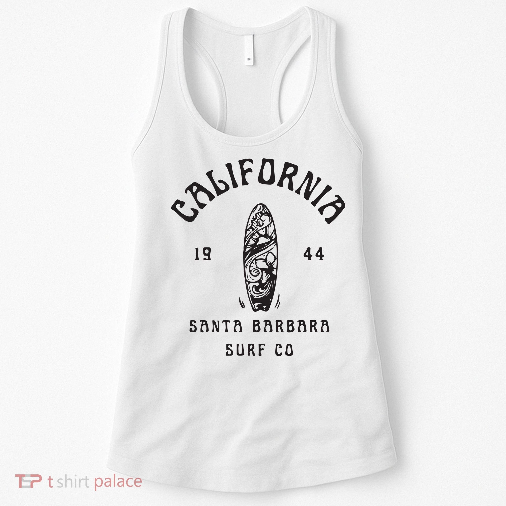 California Santa Barbara Surf Co Women's Tank Top