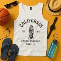 California Santa Barbara Surf Co Tank Top thumb 4