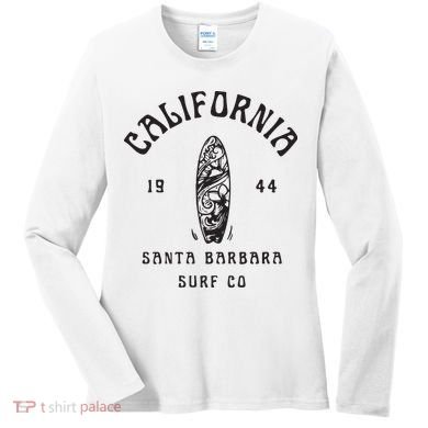 California Santa Barbara Surf Co Women's Long Sleeve Shirt