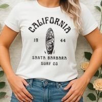 California Santa Barbara Surf Co Women's T-Shirt thumb 2