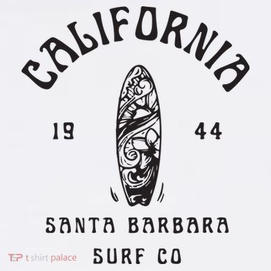 California Santa Barbara Surf Co Kids Plaid Pajama Set
