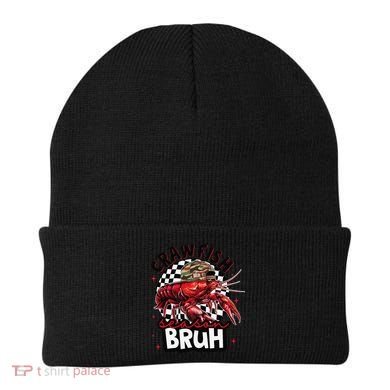 Crawfish Season Bruh Funny Crawfish Hat Crawfish Preppy Gift Beanie