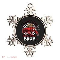 Crawfish Season Bruh Funny Crawfish Hat Crawfish Preppy Gift Ornament thumb 0