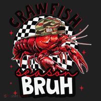 Crawfish Season Bruh Funny Crawfish Hat Crawfish Preppy Gift Hat thumb 2
