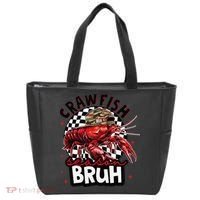 Crawfish Season Bruh Funny Crawfish Hat Crawfish Preppy Gift Tote Bag thumb 0