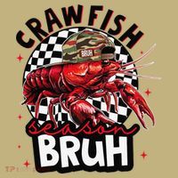 Crawfish Season Bruh Funny Crawfish Hat Crawfish Preppy Gift Mousepad thumb 1