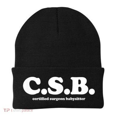 Certified Surgeon Babysitter Csb Beanie