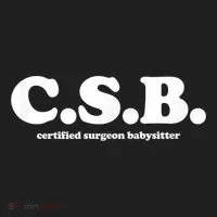 Certified Surgeon Babysitter Csb Tumbler thumb 3