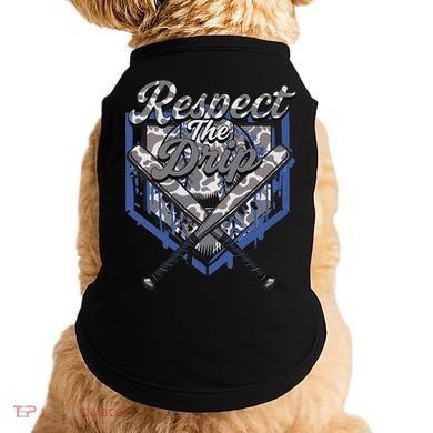 Cool Sport Baseball Home Camo Plate Drip With Sprinkles Doggie Tank