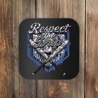 Cool Sport Baseball Home Camo Plate Drip With Sprinkles Coaster thumb 0