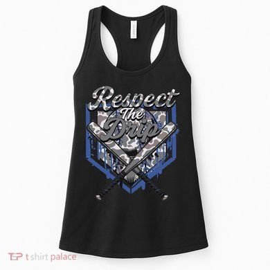 Cool Sport Baseball Home Camo Plate Drip With Sprinkles Women's Tank Top