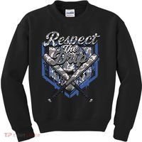 Cool Sport Baseball Home Camo Plate Drip With Sprinkles Kids Sweatshirt thumb 0