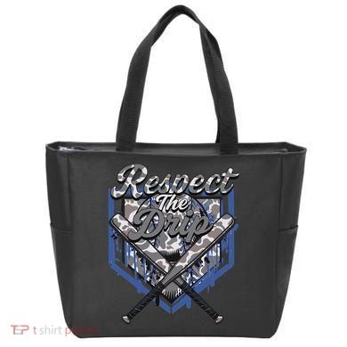 Cool Sport Baseball Home Camo Plate Drip With Sprinkles Tote Bag