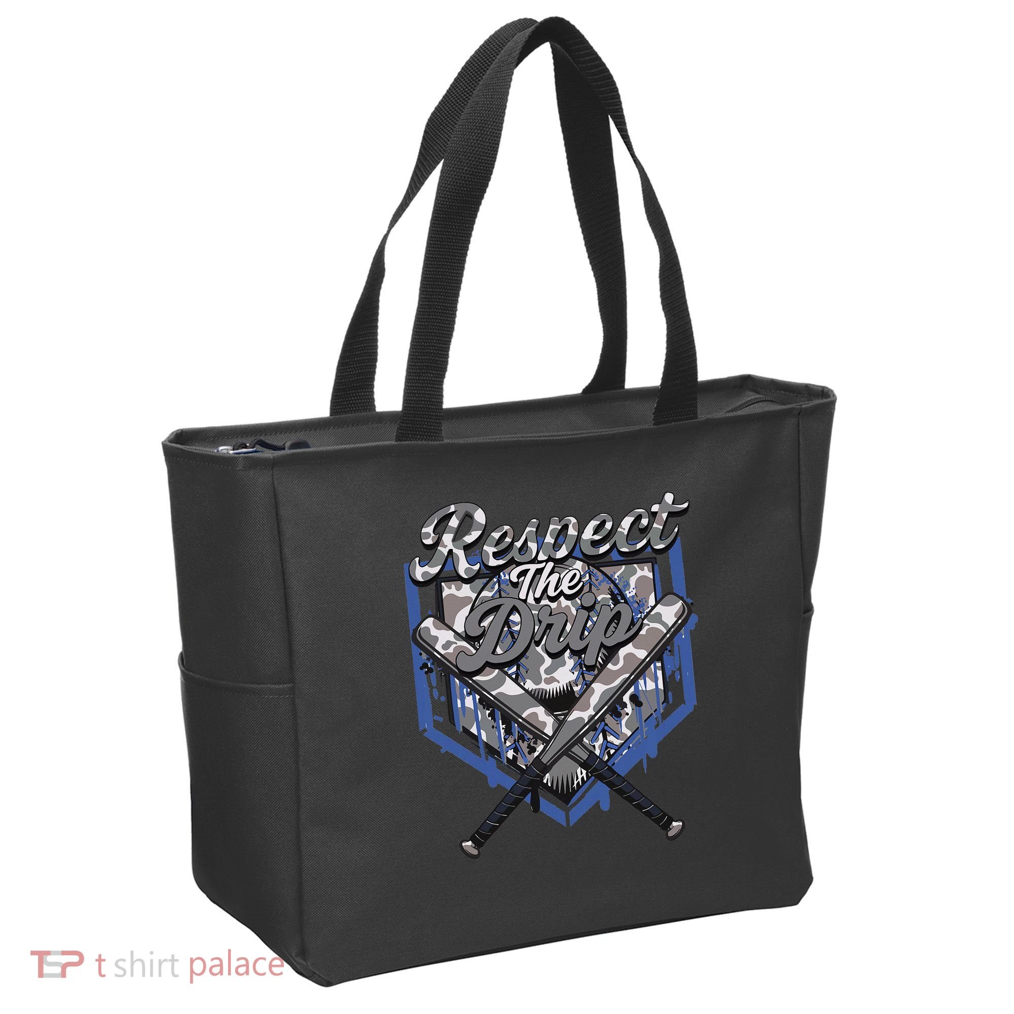Cool Sport Baseball Home Camo Plate Drip With Sprinkles Tote Bag