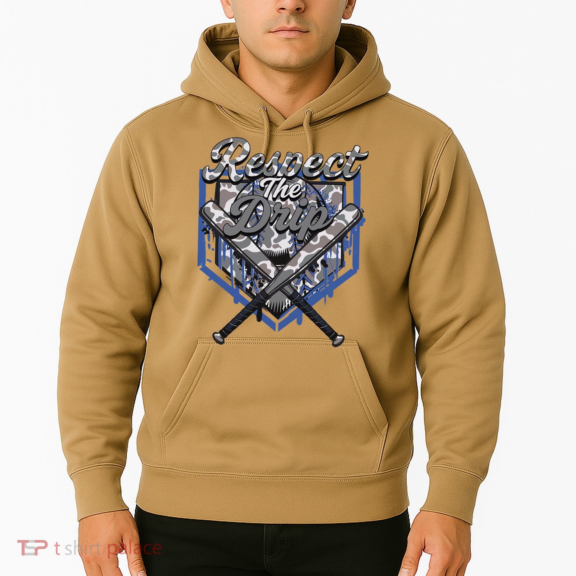 Cool Sport Baseball Home Camo Plate Drip With Sprinkles Hoodie