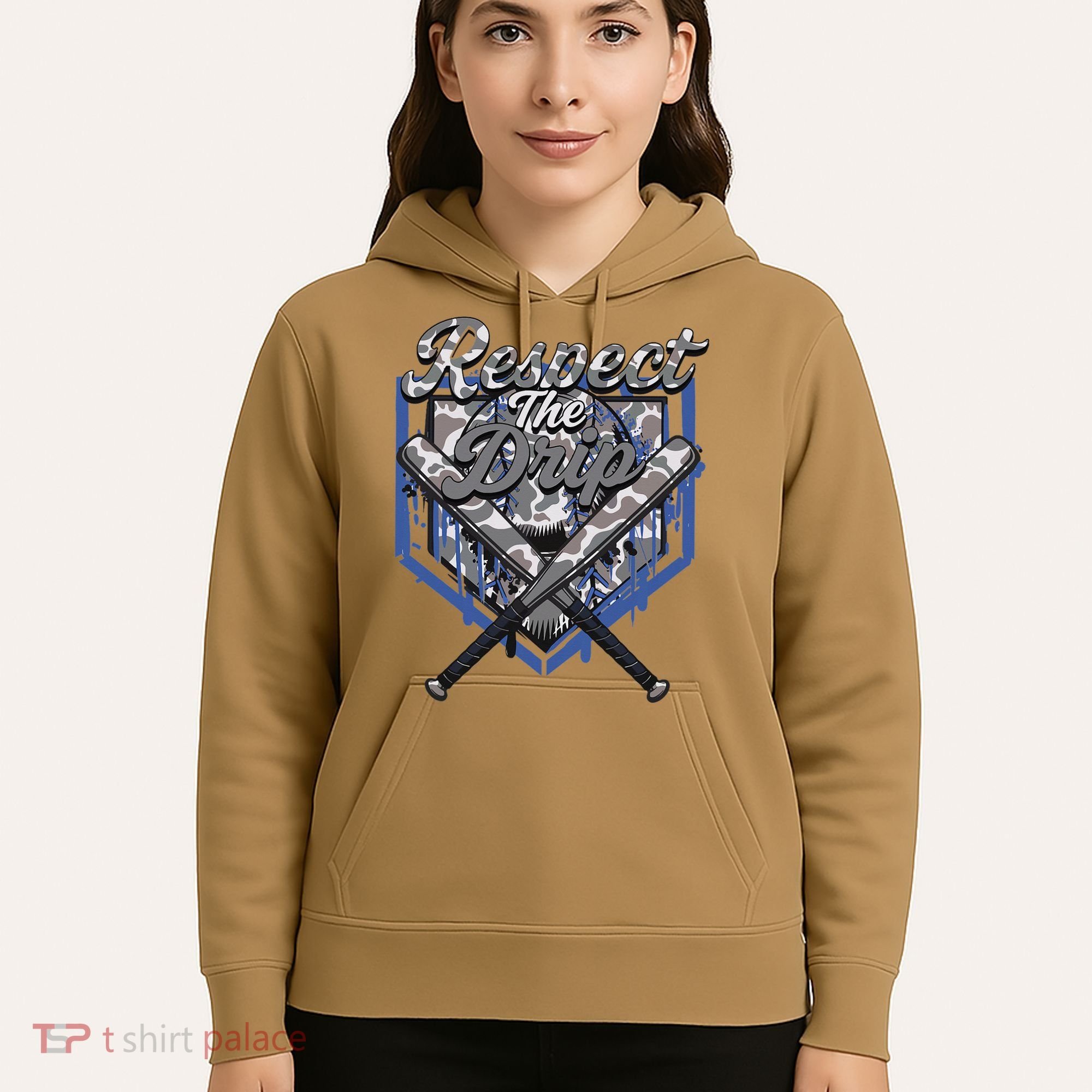 Cool Sport Baseball Home Camo Plate Drip With Sprinkles Hoodie
