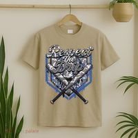 Cool Sport Baseball Home Camo Plate Drip With Sprinkles T-Shirt thumb 2