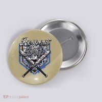 Cool Sport Baseball Home Camo Plate Drip With Sprinkles Button thumb 0