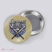 Cool Sport Baseball Home Camo Plate Drip With Sprinkles Button thumb 0