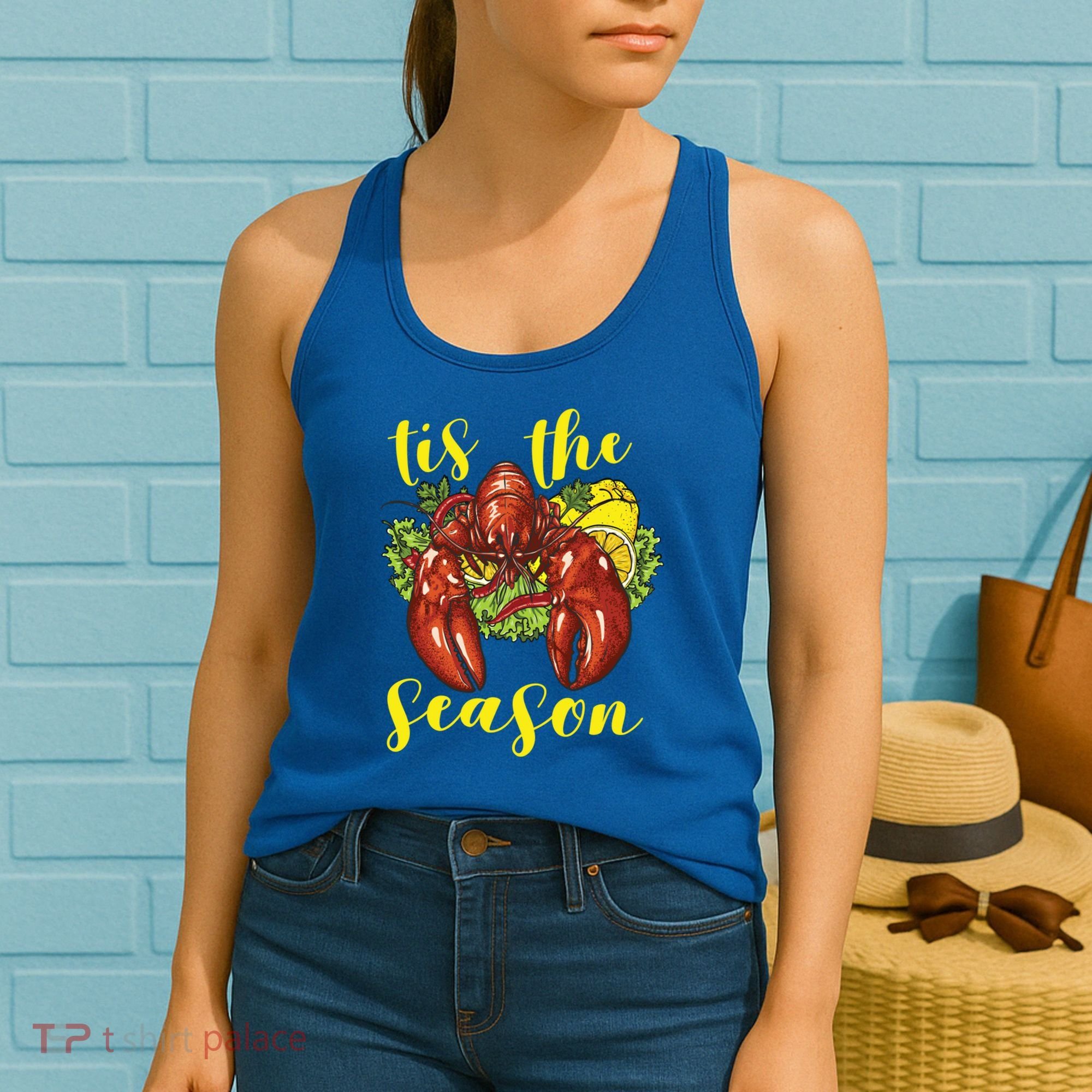Crawfish Season Boil Crayfish Cooking Lobster Funny Gift Women's Tank Top