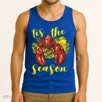 Crawfish Season Boil Crayfish Cooking Lobster Funny Gift Tank Top thumb 3