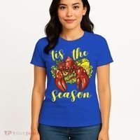 Crawfish Season Boil Crayfish Cooking Lobster Funny Gift Women's T-Shirt thumb 4