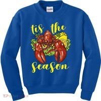 Crawfish Season Boil Crayfish Cooking Lobster Funny Gift Kids Sweatshirt thumb 0