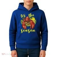 Crawfish Season Boil Crayfish Cooking Lobster Funny Gift Kids Hoodie thumb 4