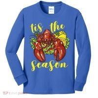 Crawfish Season Boil Crayfish Cooking Lobster Funny Gift Kids Long Sleeve Shirt thumb 0