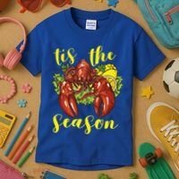 Crawfish Season Boil Crayfish Cooking Lobster Funny Gift Kids T-Shirt thumb 3