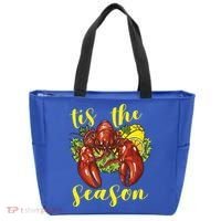 Crawfish Season Boil Crayfish Cooking Lobster Funny Gift Tote Bag thumb 0