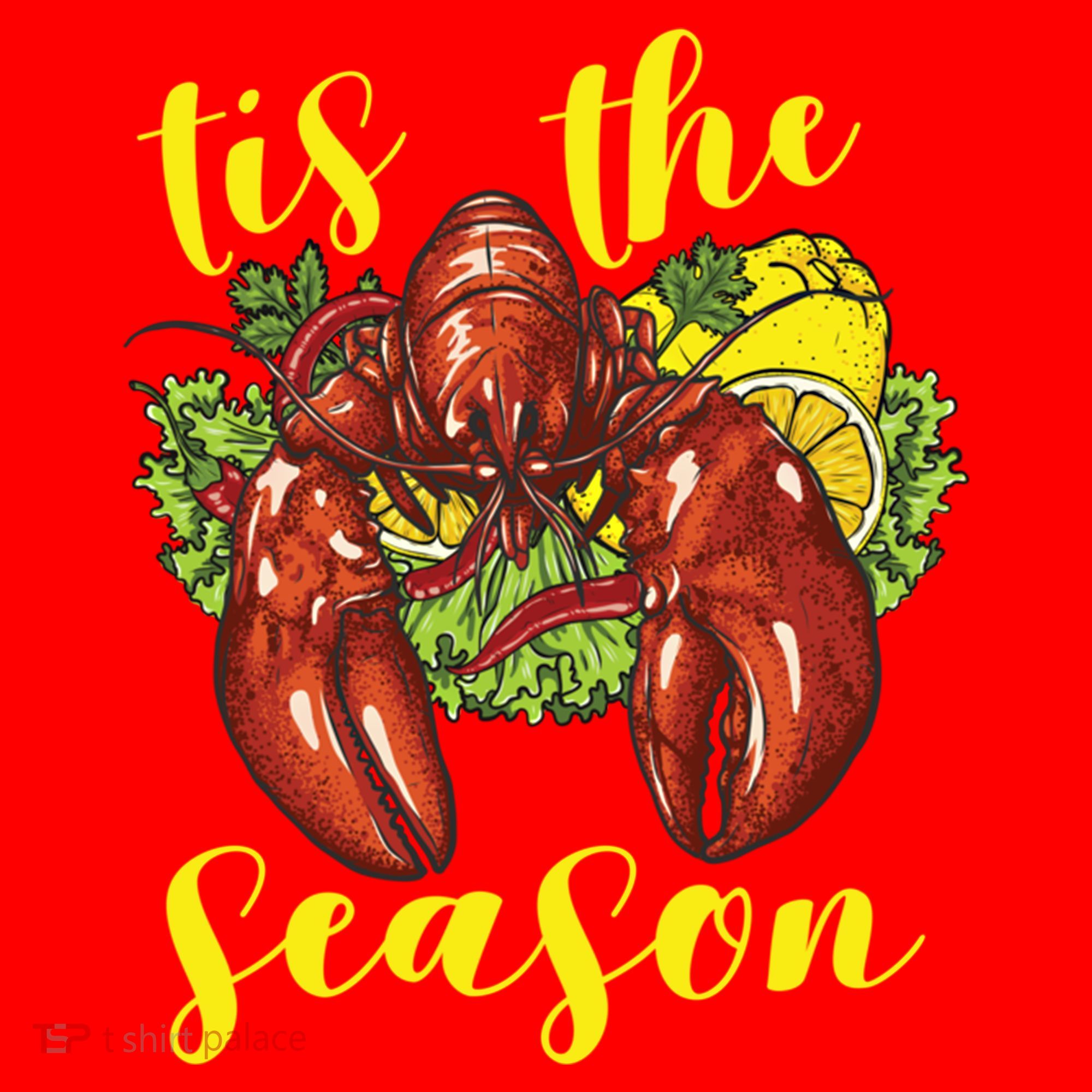 Crawfish Season Boil Crayfish Cooking Lobster Funny Gift Santa Hat