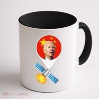 Chinese Satellite Balloon Joe Biden Coffee Mug thumb 1