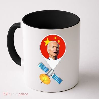 Chinese Satellite Balloon Joe Biden Coffee Mug