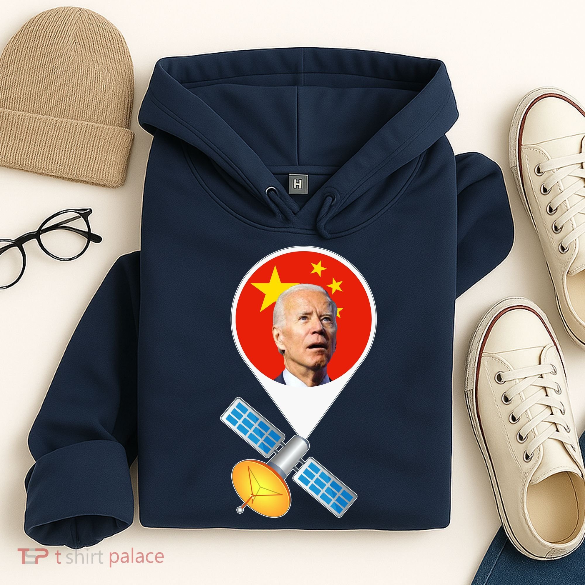 Chinese Satellite Balloon Joe Biden Hoodie