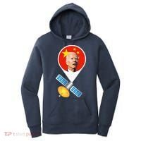 Chinese Satellite Balloon Joe Biden Women's Hoodie thumb 0