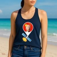 Chinese Satellite Balloon Joe Biden Women's Tank Top thumb 2