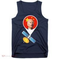 Chinese Satellite Balloon Joe Biden Tank Top thumb 0